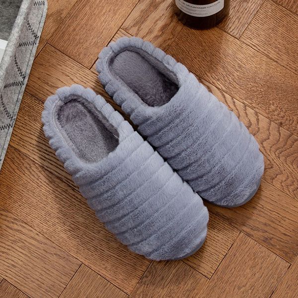 men winter home slippers fur non-slip warm indoors shoes plush slippers women fur slides flip flops winter warm shoes, Black
men winter home slippers fur non-slip warm indoors shoes plush slippers women fur slides flip flops winter warm shoes, Black
