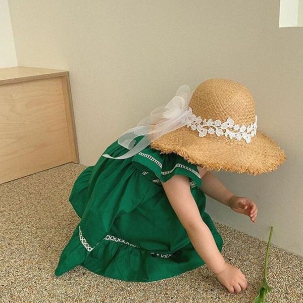korean new children's lafite straw sunscreen straw hat lace big bow parent-child beach big eaves sunscreen hat, Blue;gray
korean new children's lafite straw sunscreen straw hat lace big bow parent-child beach big eaves sunscreen hat, Blue;gray