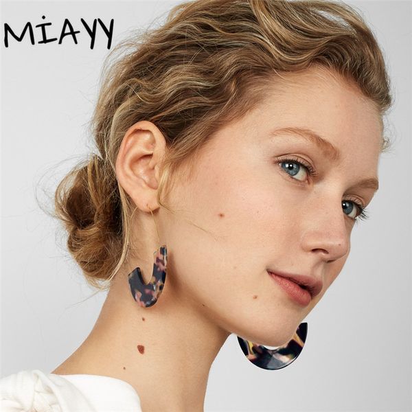 fashion women acrylic geometric big earrings for women leopard grain semicircle resin drop earring for girl gifts brincos, Golden
fashion women acrylic geometric big earrings for women leopard grain semicircle resin drop earring for girl gifts brincos, Golden