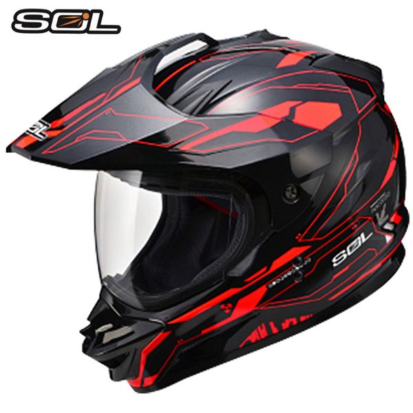sol ss-1 motocross motorcycle helmet highway running cross country motorbike racing helmet with inner sun lens atv moto helmets
sol ss-1 motocross motorcycle helmet highway running cross country motorbike racing helmet with inner sun lens atv moto helmets