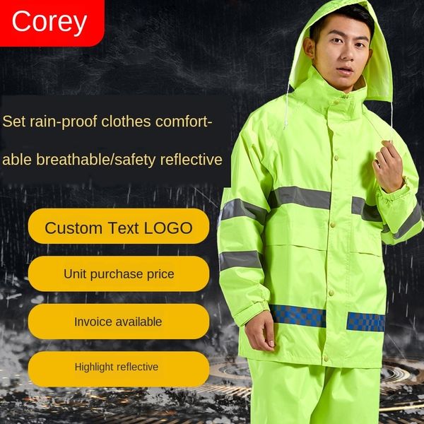 corey гаи типа сплит костюм брюки подходят флуоресцентные желтые светоотражающие плащ и дождя брюки набор одежды безопасности, Black
corey гаи типа сплит костюм брюки подходят флуоресцентные желтые светоотражающие плащ и дождя брюки набор одежды безопасности, Black