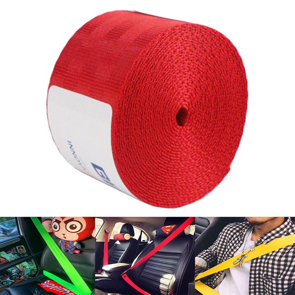 3.6m seat belt webbing strap thicken car seat belt harness backpack fashion color ribbon universial car accessories for
3.6m seat belt webbing strap thicken car seat belt harness backpack fashion color ribbon universial car accessories for