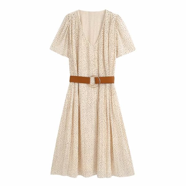 2020 women fashion v neck printing casual pleated dress female short sleeve sashes chiffon vestidos chic leisure dresses ds3849, Black;gray
2020 women fashion v neck printing casual pleated dress female short sleeve sashes chiffon vestidos chic leisure dresses ds3849, Black;gray