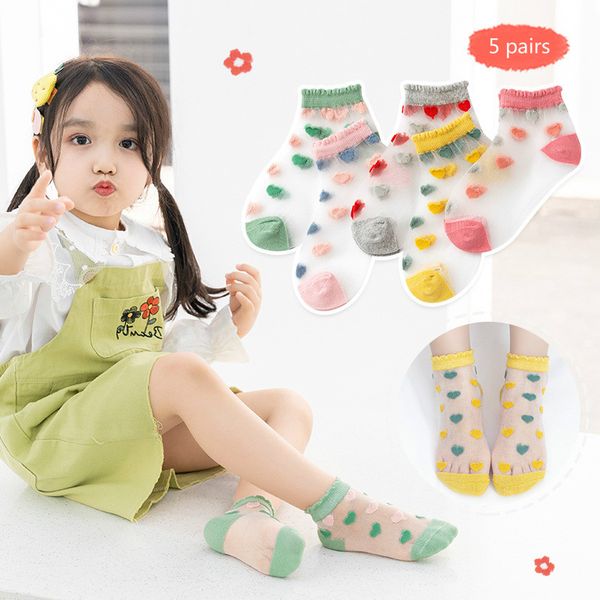 socks 5 pairs/lot cotton baby girl summer ultra-thin breathable mesh cute flower pattern toddler boy for 1-11 years, Pink;yellow
socks 5 pairs/lot cotton baby girl summer ultra-thin breathable mesh cute flower pattern toddler boy for 1-11 years, Pink;yellow