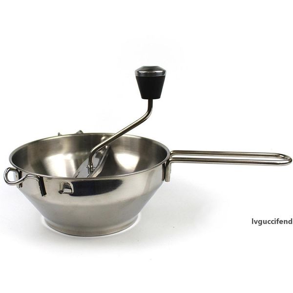 fruit 3 perforated discs stainless steel professional shredding mud vegetable sieve grater baby cooking mill jam food blender t200323
fruit 3 perforated discs stainless steel professional shredding mud vegetable sieve grater baby cooking mill jam food blender t200323