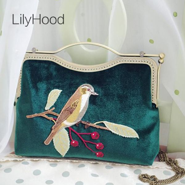 lilyhood 2020 velvet embroidery handbag lady trendy vintage retro old fashion elegant fabric birds china emeraid crossbody bag
lilyhood 2020 velvet embroidery handbag lady trendy vintage retro old fashion elegant fabric birds china emeraid crossbody bag