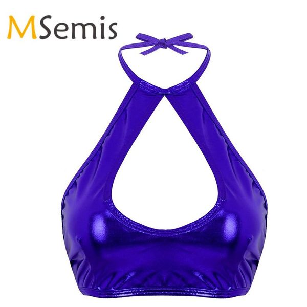 two-piece suits women's swimsuit mesh crop shiny metallic leather swim tank sleeveless halter neck cut out strappy vest
two-piece suits women's swimsuit mesh crop shiny metallic leather swim tank sleeveless halter neck cut out strappy vest