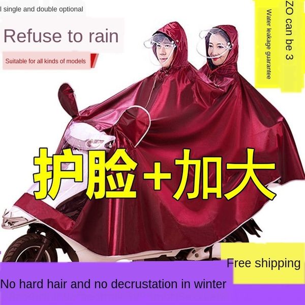 ehxyx raincoatelectric motorcycletramlarge size motorcycle motorcyclemotorcyclelarge sizelong whole bodyheavy preventiondouble thickened rai, Black
ehxyx raincoatelectric motorcycletramlarge size motorcycle motorcyclemotorcyclelarge sizelong whole bodyheavy preventiondouble thickened rai, Black
