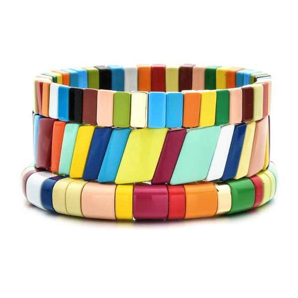 3 pcs/set 2020 bohemian tile bracelet boho bracelets women rainbow stacking elastic fashion jewelry handmade bracelets, Red;blue
3 pcs/set 2020 bohemian tile bracelet boho bracelets women rainbow stacking elastic fashion jewelry handmade bracelets, Red;blue