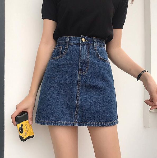 skirts summer womens harajuku casual a-line pockets denim students fashion mini skirt, Black
skirts summer womens harajuku casual a-line pockets denim students fashion mini skirt, Black