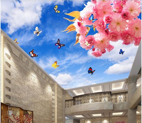 wdbh 3d ceiling murals wallpaper custom p cherry blossom blue sky and white clouds butterfly ceiling home decor wallpaper for walls 3 d
wdbh 3d ceiling murals wallpaper custom p cherry blossom blue sky and white clouds butterfly ceiling home decor wallpaper for walls 3 d