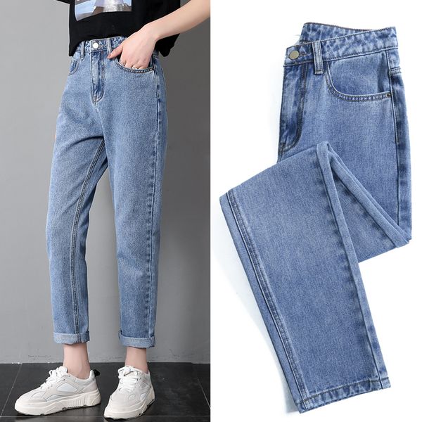jean woman mom jeans pants boyfriend jeans for women with high waist push up large size ladies denim, Blue
jean woman mom jeans pants boyfriend jeans for women with high waist push up large size ladies denim, Blue
