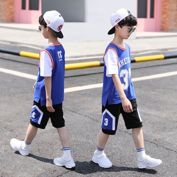 wear boys' summer suit 2020 new children's children's short-sleeved medium and large boys' summer clothes handsome fashi
wear boys' summer suit 2020 new children's children's short-sleeved medium and large boys' summer clothes handsome fashi