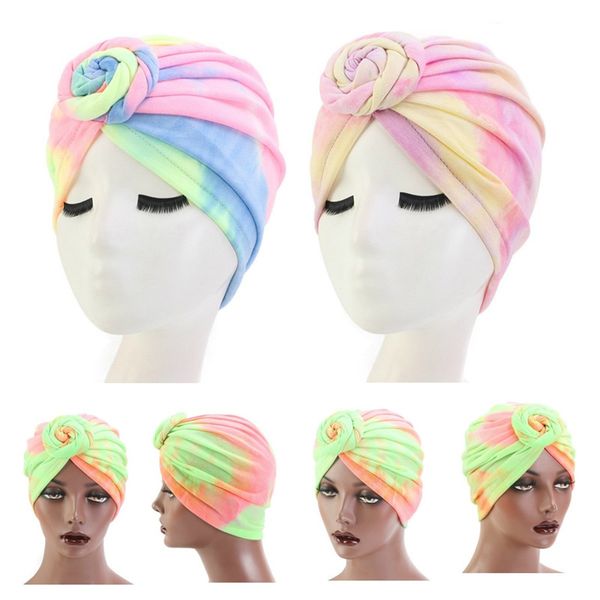 muslim tie dye plate flower caps fluorescent vortex turban hat versatile hat blend dyeing party hats t9i00471
muslim tie dye plate flower caps fluorescent vortex turban hat versatile hat blend dyeing party hats t9i00471