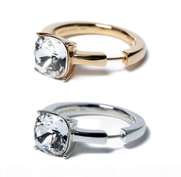 ambush high-quality water drill 925 pure silver earrings temperament ladies fashion personality earrings, Golden;silver
ambush high-quality water drill 925 pure silver earrings temperament ladies fashion personality earrings, Golden;silver