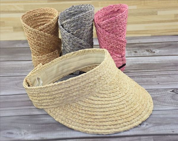 sports empty outdoor running and traveling sunshade lafite straw hat women's no-straw hat, Blue;gray
sports empty outdoor running and traveling sunshade lafite straw hat women's no-straw hat, Blue;gray