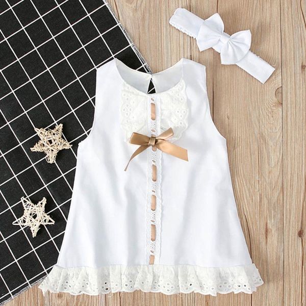 girl's dresses amyababy first birthday girl party dress sleeveless solid color bow princess baby summer infant clothing, Red;yellow
girl's dresses amyababy first birthday girl party dress sleeveless solid color bow princess baby summer infant clothing, Red;yellow