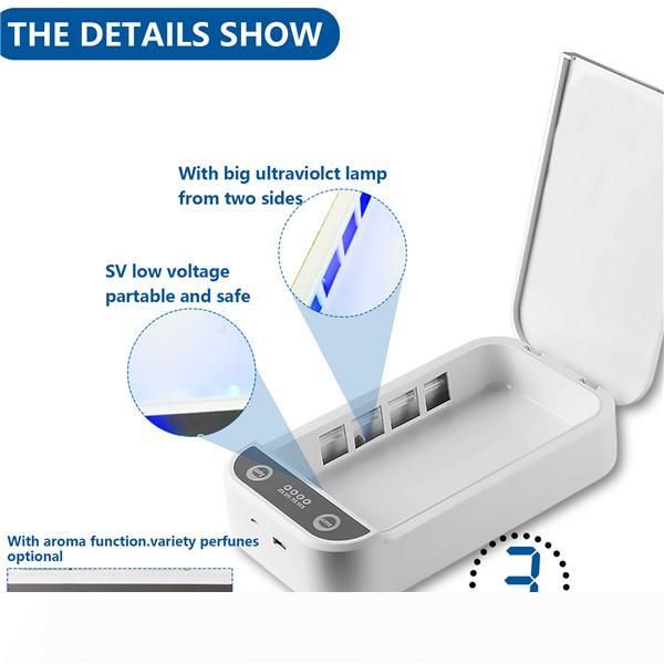 2020 uv lights new design of uv sterilization box for gold and silver jewelry mobile masks for rapid disinfection box voice broadcast
2020 uv lights new design of uv sterilization box for gold and silver jewelry mobile masks for rapid disinfection box voice broadcast