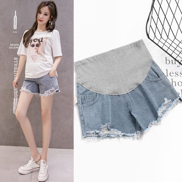 maternity bottoms 2021 summer short jeans cotton belly hole casual shorts high waist pants for pregnancy women pregnant denim jean, White
maternity bottoms 2021 summer short jeans cotton belly hole casual shorts high waist pants for pregnancy women pregnant denim jean, White