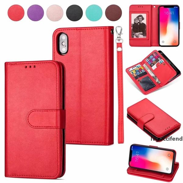 for iphone 11 pro max xr xs max x 8 7 6 multifunction wallet leather case 9 card slots frame p cash id holder flip cover purse strap
for iphone 11 pro max xr xs max x 8 7 6 multifunction wallet leather case 9 card slots frame p cash id holder flip cover purse strap