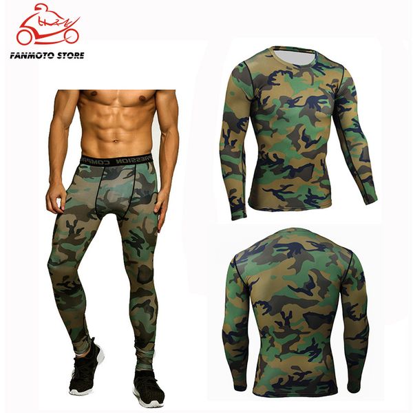 men camouflage compression motorcycles sportswear jogging t shirts leggings tracksuit sets male gym fitness crossfit clothing
men camouflage compression motorcycles sportswear jogging t shirts leggings tracksuit sets male gym fitness crossfit clothing