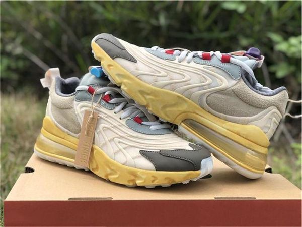 travis scotts x shoe 270 react light cream dark hazel mica starfish casual sneakers ct2864 -200 authentic shoes us 5 .5 -12 0q0, Black
travis scotts x shoe 270 react light cream dark hazel mica starfish casual sneakers ct2864 -200 authentic shoes us 5 .5 -12 0q0, Black