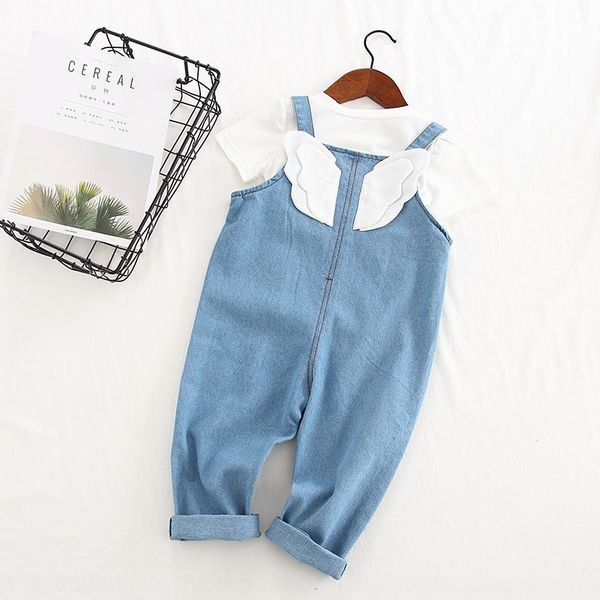 e7uao clothing korean style embroidery clothing children's cotton denim scrub male and female children's wings embroidery western, Blue
e7uao clothing korean style embroidery clothing children's cotton denim scrub male and female children's wings embroidery western, Blue