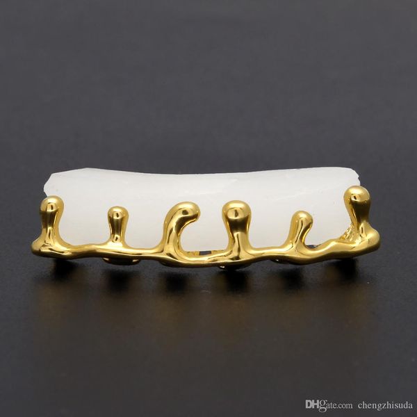 new custom fit gold color hip hop teeth drip grillz caps lower bottom grill silver grills, Black
new custom fit gold color hip hop teeth drip grillz caps lower bottom grill silver grills, Black
