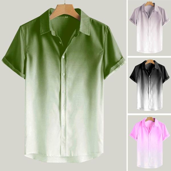 men's casual shirts 2021 men beach hawaiian gradient printing tie-dye loose breathable short sleeve turn-down collar, White;black
men's casual shirts 2021 men beach hawaiian gradient printing tie-dye loose breathable short sleeve turn-down collar, White;black