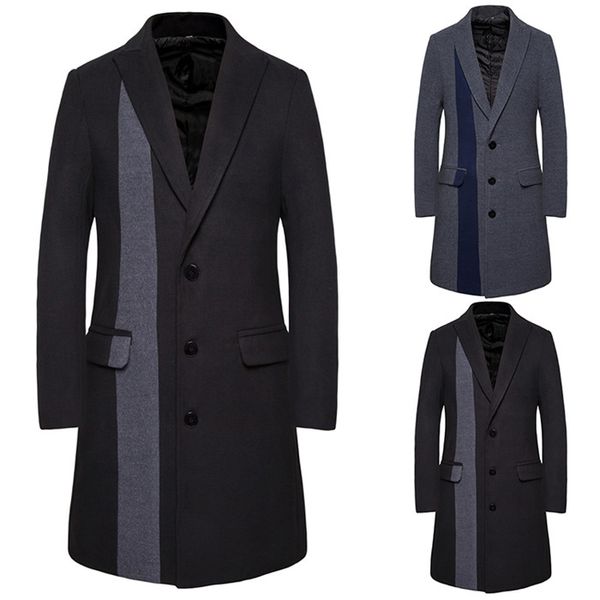 mens trench вскользь пальто отворот шея длинного рукав щитовой тонкие длинные куртки мужская осень зима outwear, Tan;black
mens trench вскользь пальто отворот шея длинного рукав щитовой тонкие длинные куртки мужская осень зима outwear, Tan;black