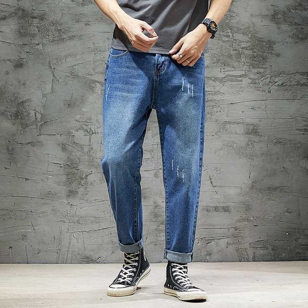 motorcycle casual biker men's loose male pants broken scratched straight legs hip hop jeans trouser men, Black
motorcycle casual biker men's loose male pants broken scratched straight legs hip hop jeans trouser men, Black