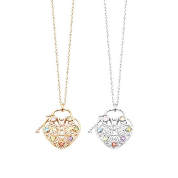 factory price direct yajin jewelry hollow color diamond peach heart key chain necklace woman full of diamond heart-shaped necklace, Silver 
factory price direct yajin jewelry hollow color diamond peach heart key chain necklace woman full of diamond heart-shaped necklace, Silver