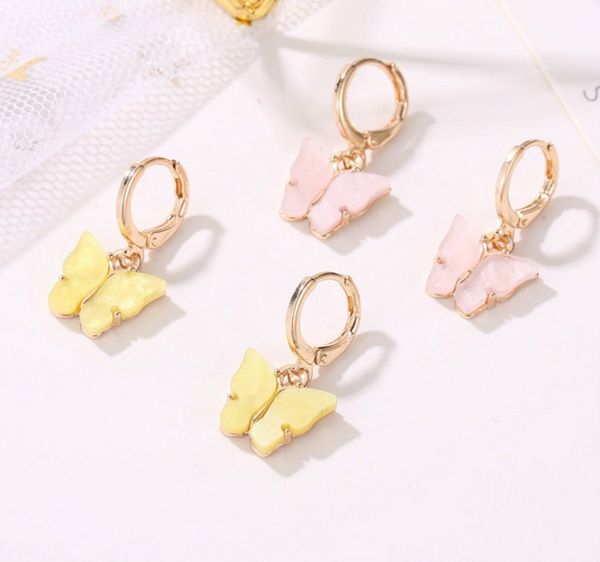 2020 new women's earrings fashion 6 colors acrylic butterfly stud earrings animal sweet colorful stud earrings girls jewelry hot, Golden
2020 new women's earrings fashion 6 colors acrylic butterfly stud earrings animal sweet colorful stud earrings girls jewelry hot, Golden