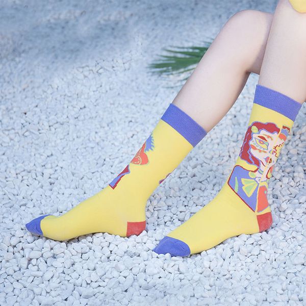 socks & hosiery 2021 european and american ulzzang fashion creative tube cartoon bright couple cute, Black;white
socks & hosiery 2021 european and american ulzzang fashion creative tube cartoon bright couple cute, Black;white