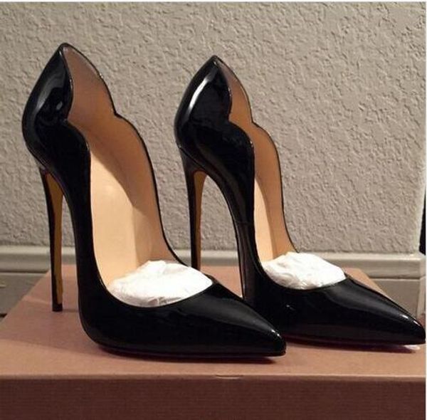 new extreme red bottom high heels shoes for woman 12cm party shoes thin heels slip-on ladies shoes yellow purple customize, Black
new extreme red bottom high heels shoes for woman 12cm party shoes thin heels slip-on ladies shoes yellow purple customize, Black