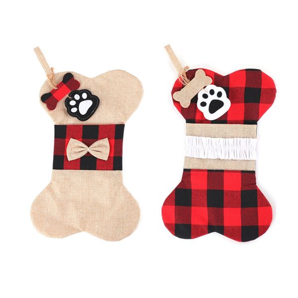 christmas hanging stocking lattice bone shape xmas tree hanging socks candy gift bag christmas home decor
christmas hanging stocking lattice bone shape xmas tree hanging socks candy gift bag christmas home decor