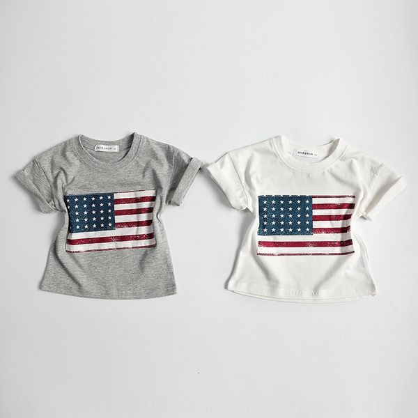 2019 summer clothes new star children's clothing clothes cotton children's knitted short sleeve t-shirt stars flag baby half sleev, Blue
2019 summer clothes new star children's clothing clothes cotton children's knitted short sleeve t-shirt stars flag baby half sleev, Blue