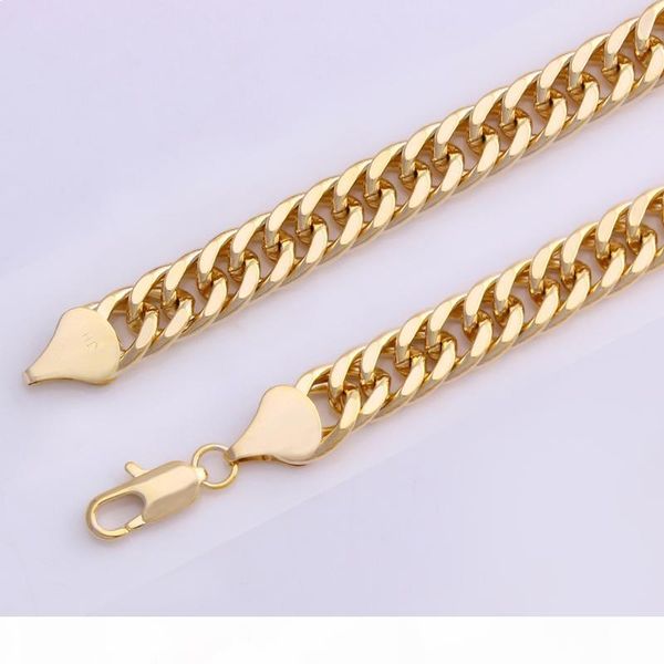 y 18 k yellow gold gf plated cuban curb link chain necklace -china lifetime warranty, Silver
y 18 k yellow gold gf plated cuban curb link chain necklace -china lifetime warranty, Silver