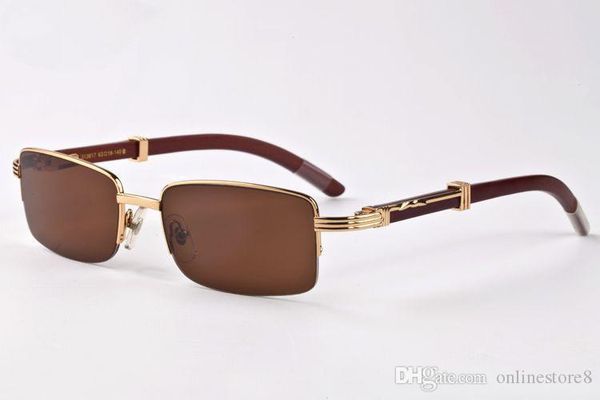 luxury half frame sunglasses vintage metal gold retro men fashion outdoor sun glasses wood legs buffalo clear lens brand designer sunglasses, White;black
luxury half frame sunglasses vintage metal gold retro men fashion outdoor sun glasses wood legs buffalo clear lens brand designer sunglasses, White;black