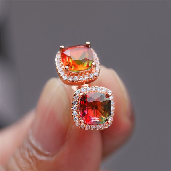 rongxing multicolor crystal square zircon stud earrings for women rose gold filled rainbow cz stone earring female wedding gifts, Golden;silver
rongxing multicolor crystal square zircon stud earrings for women rose gold filled rainbow cz stone earring female wedding gifts, Golden;silver