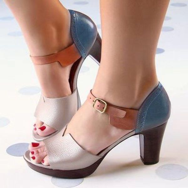 chunky heel women sandals summer women shoes ankle strap elegant ladies shoes high heel leather female sandals pumps, Black
chunky heel women sandals summer women shoes ankle strap elegant ladies shoes high heel leather female sandals pumps, Black