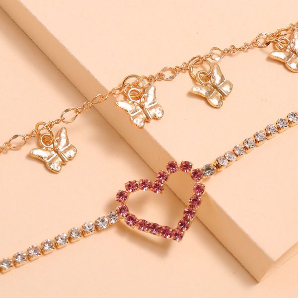 2pcs/set butterfly heart women chain anklet bracelet planet fruit styles barefoot sandal beach foot chains bracelet party jewelry gift, Red;blue
2pcs/set butterfly heart women chain anklet bracelet planet fruit styles barefoot sandal beach foot chains bracelet party jewelry gift, Red;blue