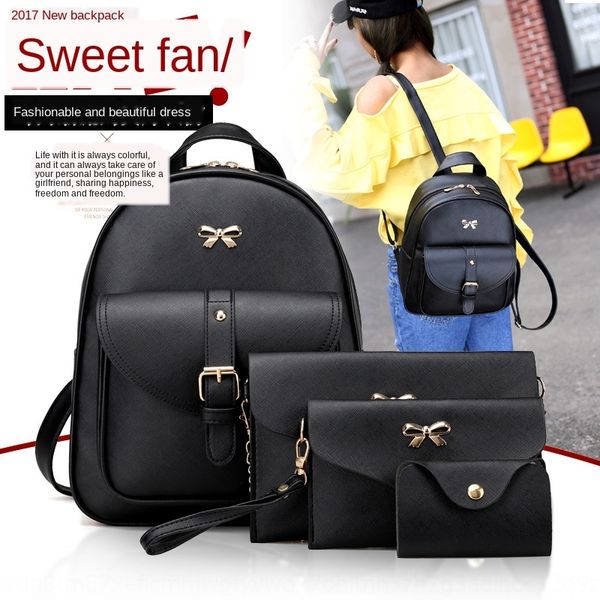 fashionable women's korean fashion casual women's bag new four-piece butterfly backpack bow four-piece setstyle backpack
fashionable women's korean fashion casual women's bag new four-piece butterfly backpack bow four-piece setstyle backpack