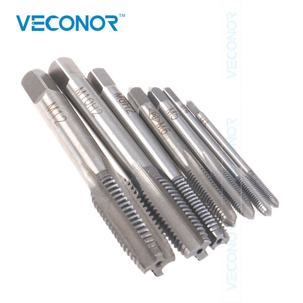 veconor 7pcs m3-m12 hcs hardened right hand thread tap screw tap metric plug tap tools for metalworking
veconor 7pcs m3-m12 hcs hardened right hand thread tap screw tap metric plug tap tools for metalworking