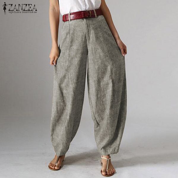 oversized women's harem trousers zanzea 2020 autumn casual baggy pants vintage front zipper pantalon cropped pant woman palazzo, Black;white
oversized women's harem trousers zanzea 2020 autumn casual baggy pants vintage front zipper pantalon cropped pant woman palazzo, Black;white