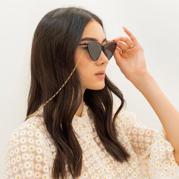 glasses chain holder for women metal small oval chain for glasses lanyard strap sunglasses cords casual accessories, Silver
glasses chain holder for women metal small oval chain for glasses lanyard strap sunglasses cords casual accessories, Silver
