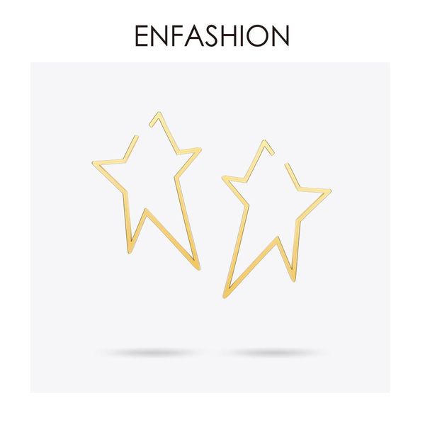 enfashion jewelry geometric big star earrings gold color stainless steel long drop earrings for women earings eb171038 j190630, Golden
enfashion jewelry geometric big star earrings gold color stainless steel long drop earrings for women earings eb171038 j190630, Golden