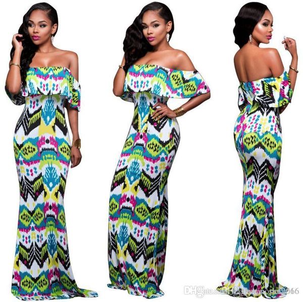 women dress slash neck ruffle short sleeve lady flower print bodycon waist floor lenth long skirt casual loose dresses size s-xl d2, Black;gray
women dress slash neck ruffle short sleeve lady flower print bodycon waist floor lenth long skirt casual loose dresses size s-xl d2, Black;gray