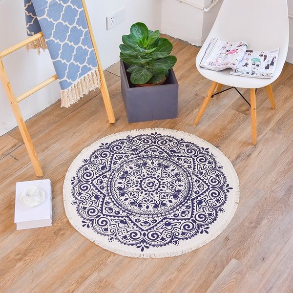 weaving show round cotton thread weaving household floor mat living room bedroomcarpet northernsimple all-match floor mat
weaving show round cotton thread weaving household floor mat living room bedroomcarpet northernsimple all-match floor mat