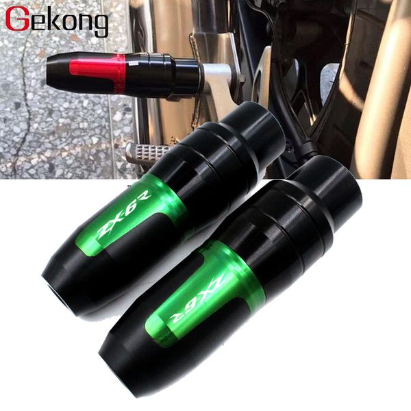 fit for zx-6r zx6r zx 6r motorcycle cnc aluminum frame crash pads exhaust sliders crash protector with logo
fit for zx-6r zx6r zx 6r motorcycle cnc aluminum frame crash pads exhaust sliders crash protector with logo